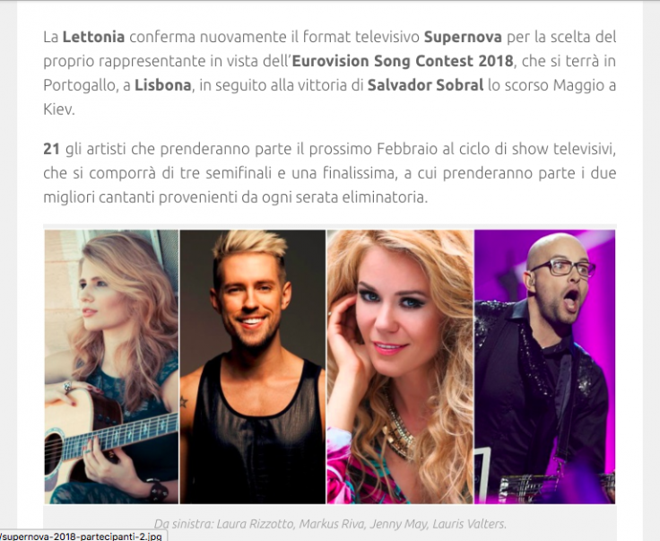 Eurofestival / Eurofestival Il Post Toda la información (bases y